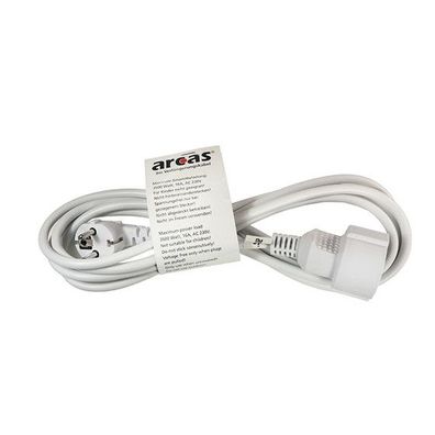 Arcas Verlängerungskabel 3m, Kinderschutz, 3500W, 230V