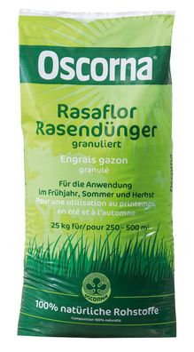 OSCORNA® Rasaflor Rasendünger granuliert, 25 kg