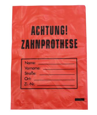 Zahnprothesenbeutel 17 x 24 cm 2000 Stück