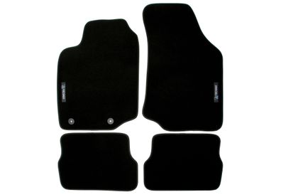 TA Technix FUßMATTEN 4ER SET VORNE UND HINTEN FÜR VW GOLF III VENTO