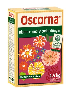 OSCORNA® Blumen- und Staudendünger, 2,5 kg