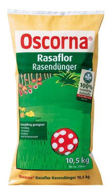 OSCORNA® Rasaflor Rasendünger, 10,5 kg