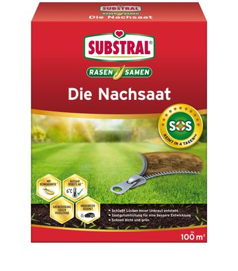 SUBSTRAL® Die Nachsaat Rasensamen, 2 kg