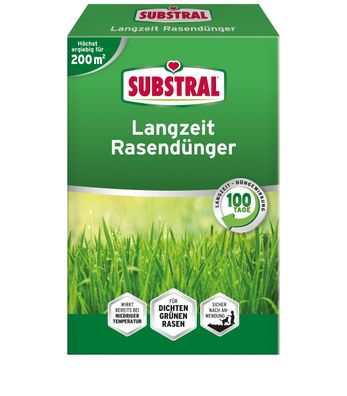 SUBSTRAL® Langzeit Rasendünger, 4 kg