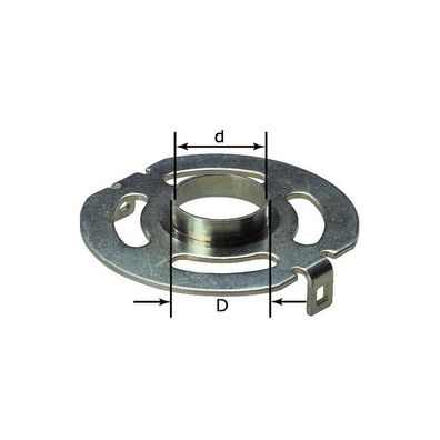 Festool Kopierring KR-D 27,0/OF 1400 27,0 mm für Fräse Oberfräse OF 1400 492184