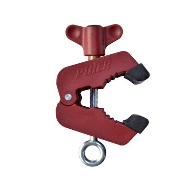 Piher Multigreifer mit Ring für Lastenstange Greifzange Multiclamp Dritte Hand
