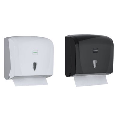 Sanismart Handtuchspender Stella für 300 Blatt C-V-Falz max. 24 cm