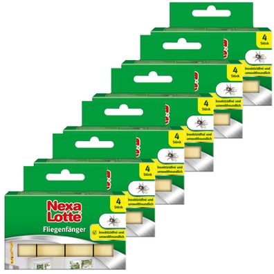 6 x NEXA LOTTE® Fliegenfänger, 4 Stück