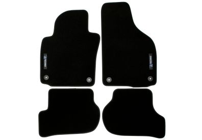 TA Technix FUßMATTEN SET M. LOGO FÜR VW GOLF 5 1K, VW GOLF 6 5K, VW Scirocco 137