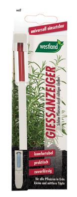 WESTLAND® Gießanzeiger für Blumenerde, 16 cm weiß