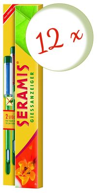 12 x SERAMIS® Gießanzeiger Indoor klein, 2 Stück