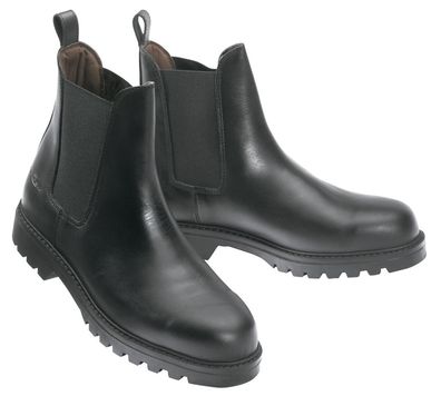 NORTON Safety Stiefeletten in schwarz Reitstiefeletten
