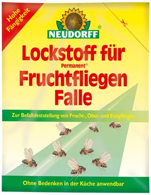 Neudorff Lockstoff für Permanent® FruchtfliegenFalle, 30 ml