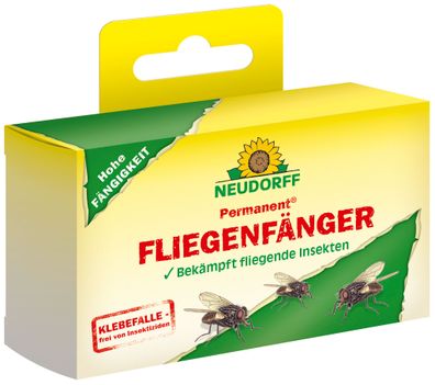 Neudorff Permanent® FliegenFänger, 4 Stück