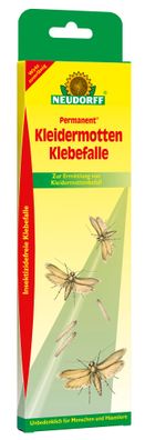 Neudorff Permanent® KleidermottenKlebefalle, 2 Stück
