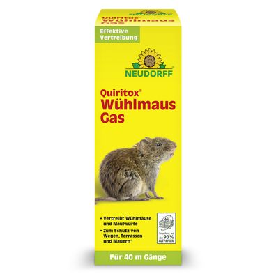 Neudorff Quiritox® WühlmausGas, 2 Kartuschen