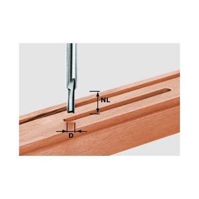 Festool Nutfräser HW Schaft 8 mm HW S8 D8/20 Nr.:490957