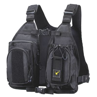 tee-uu CHEST RIG Supreme Funkgeräte-Harnisch schwarz 34 x 29 x 8 cm