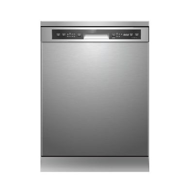 Wolkenstein Geschirrspüler WGSP14-6DS - freistehend, 60cm, silber, 14 Gedecke
