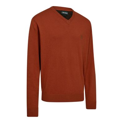 Deerhunter Harrington Herren Strickpullover mit V-Ausschnitt