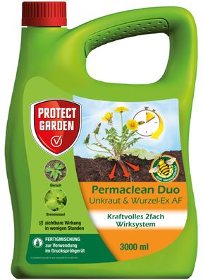 Protect GARDEN® Permaclean Duo Unkraut & Wurzel-Ex AF, 3000 ml
