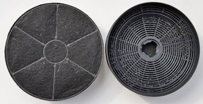 Aktivkohlefilter FR7524 wie PKM CF110 Respekta MIZ0023 Bomann KF561 - 2 Stück
