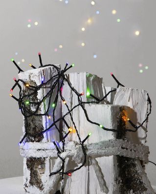 Star 591-01, Serie Micro-LED Lichterkette, 30tlg, Plastik, Multi