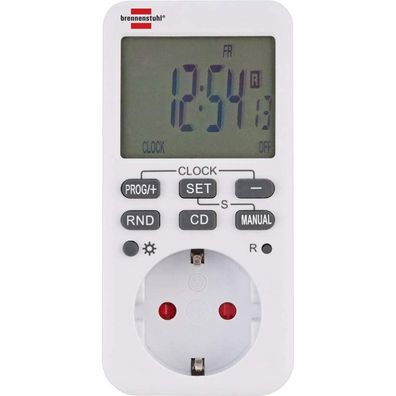 Brennenstuhl Brennenstuhl digitale Zeitschaltuhr IP20 230V max.16(2)A