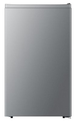PKM Kühlschrank KHKS93ESI - silber, 94L, Freistehend, mit Kaltlagerfach, 84 cm