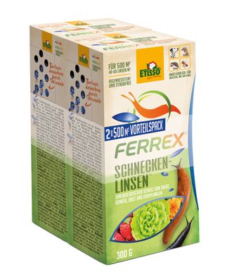 ETISSO® Ferrex® Schneckenlinsen, 2 x 300 g