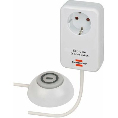 Brennenstuhl Brennenstuhl Adapterst. Eco Line Comfort Switch Fuß chalter