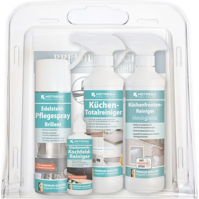 HOTREGA® Küchen-Pflegeset "HOCHGLANZ"
