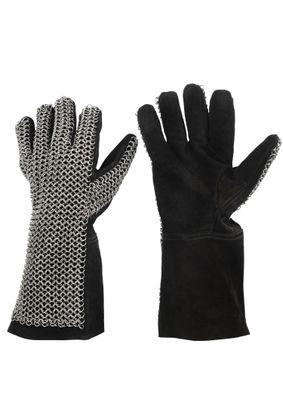 Fingerhandschuhe mit Kettengeflecht, ID6mm, unbehandelt