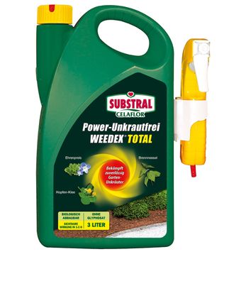 SUBSTRAL® Celaflor® Power Unkrautfrei Weedex Total AF, 3 Liter