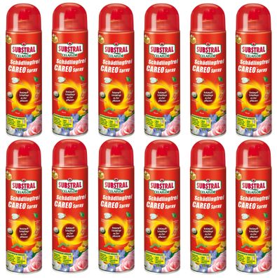 12 x SUBSTRAL® Celaflor® Schädlingsfrei Careo® Spray, 400 ml