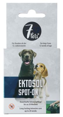 7Pets® Ektosol Spot-on für Hunde, 10 ml