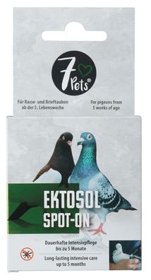 7Pets® Ektosol Spot-on für Vögel, 10 ml