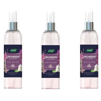 3 x WESTLAND® Orchideen Vitalspray, 250 ml