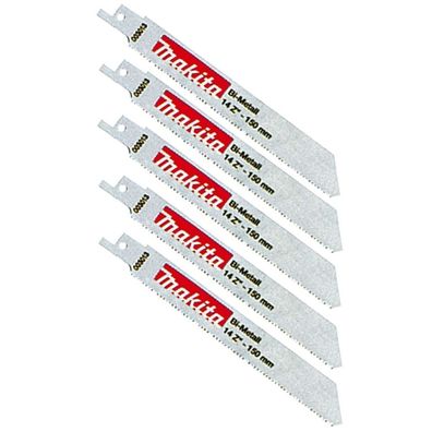 Makita Säbelsägeblätter 5 Stück BIM 150/14Z Stahl Metall P-04911 Reciproblatt