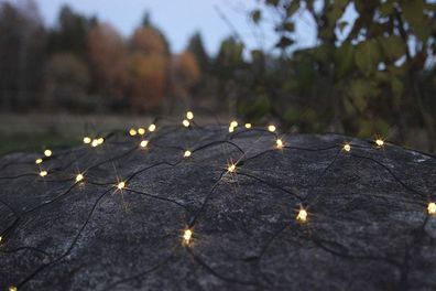 LED Lichternetz mit 200 warmweißen LEDs 3x3 Meter für Innen und Außen