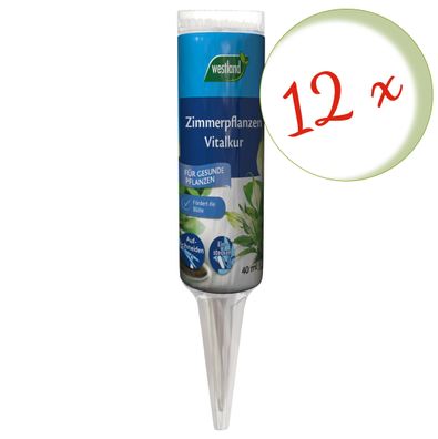 12 x WESTLAND® Zimmerpflanzen Vitalkur, 40 ml
