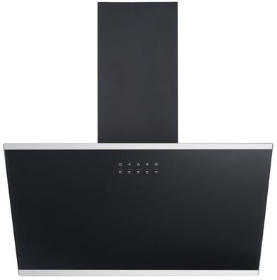 PKM Kopffreihaube S23-60 ABPY - 60cm, schwarz, Glas, LED, Dunstabzugshaube