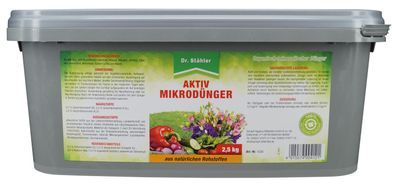 DR. Stähler Aktiv Mikrodünger, 2,5 kg