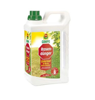 COMPO Rasendünger Unkraut & Moos - Nein danke! - 3 Liter