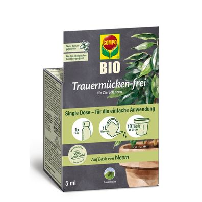 COMPO BIO Trauermücken-frei - Single Dose, 5 ml