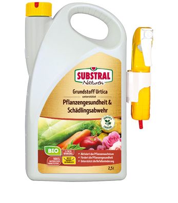 SUBSTRAL® Naturen® Grundstoff Urtica Spray Schädlings-Abwehr BIO, 2,5 Liter