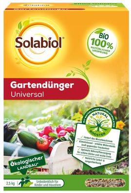 SOLABIOL® Gartendünger Universal, 2,5 kg