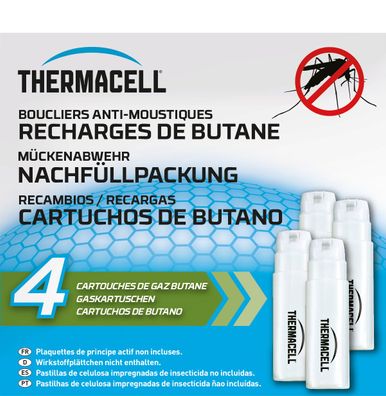 THERMACELL® Nachfüllpackung Gaskartuschen, 4 Stück