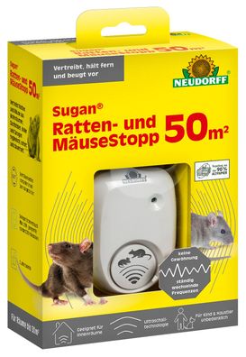 Neudorff Sugan® Ratten- und MäuseStop, 1 Stück für 50 m²