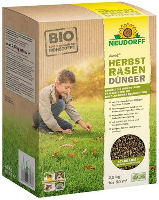 Neudorff Azet® HerbstRasenDünger, 2,5 kg